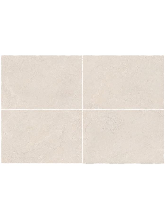 Cotswold Linen Tumbled Limestone-Effect Porcelain Paving - 910x610x20mm