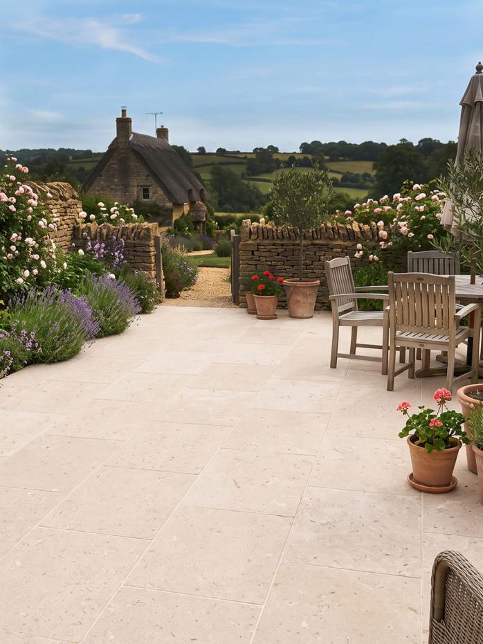 Shellcombe Outdoor Porcelain Tile - 900x600x20mm