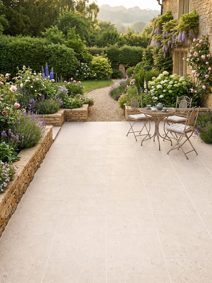 Shellcombe Outdoor Porcelain Tile - 900x600x20mm