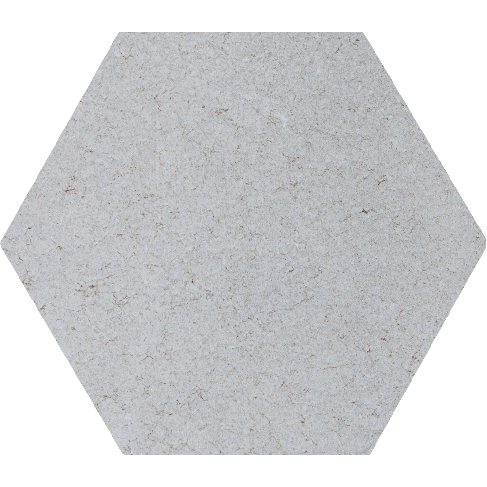 Dakar Gri Hexagon Wall & Floor Tiles - 198x228mm