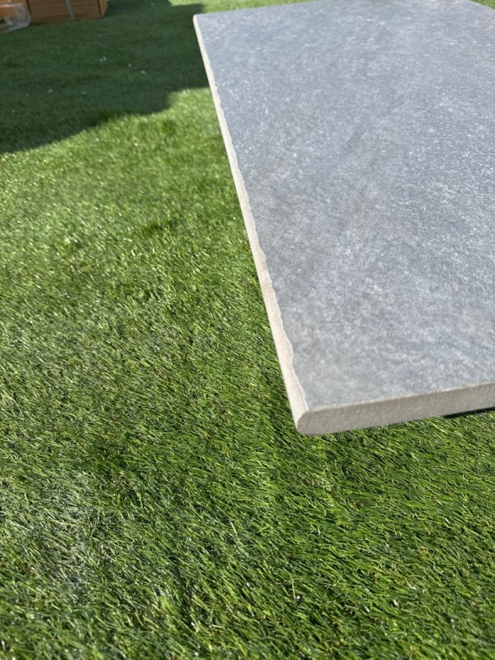 Dark grey porcelain bullnose tile 900x450mm
