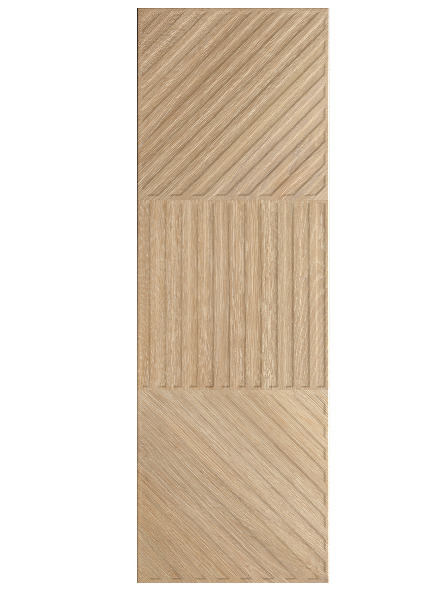 Cedar Wood Slat Wood Wall Tile - 1200x400mm