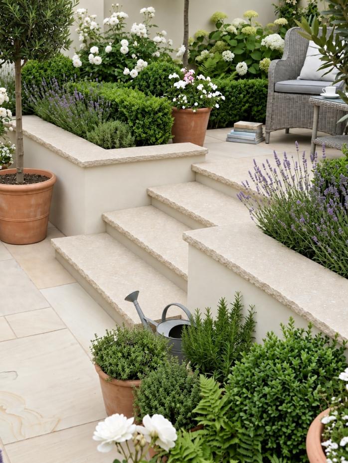 Desert Beige limestone coping 900x400x30mm
