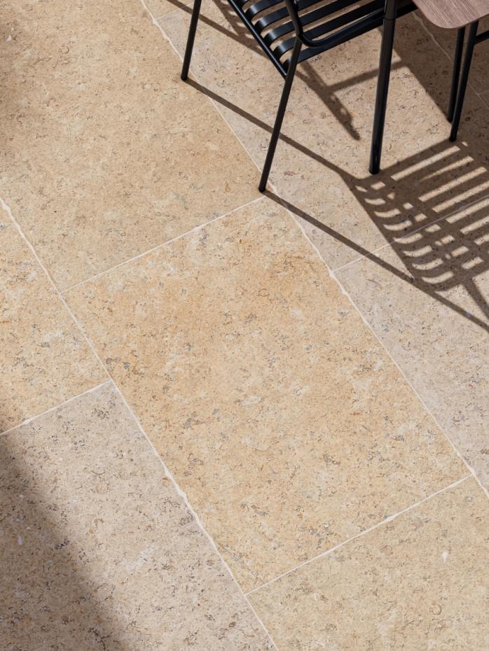 Dijon Antique Chiselled Edge Porcelain Paving Slab - 900x600x20mm