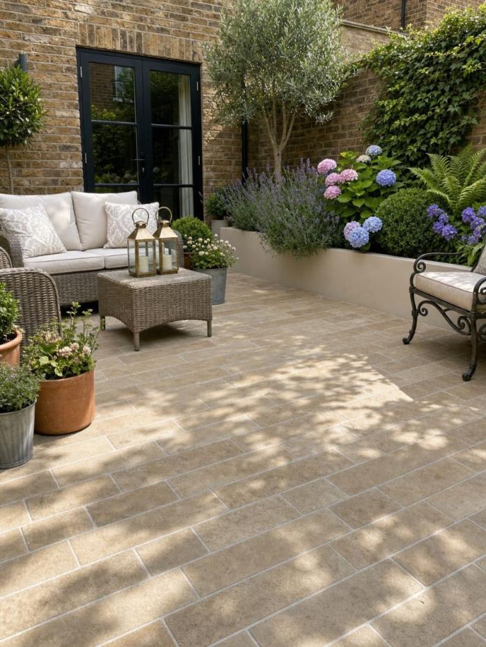 Dijon Honed & Tumbled Limestone Cobbles & Pavers - 100 x Free Length x 40mm