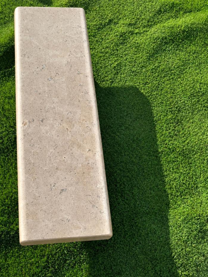 Dijon Limestone Coping and Bullnose - 900x350x30mm (Both Sides Bullnosed)