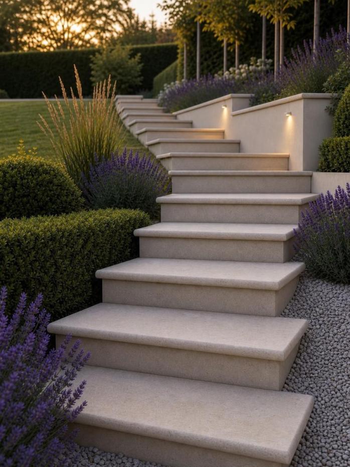 Dijon Limestone Bullnose for Coping and Edging - 900x300x30mm