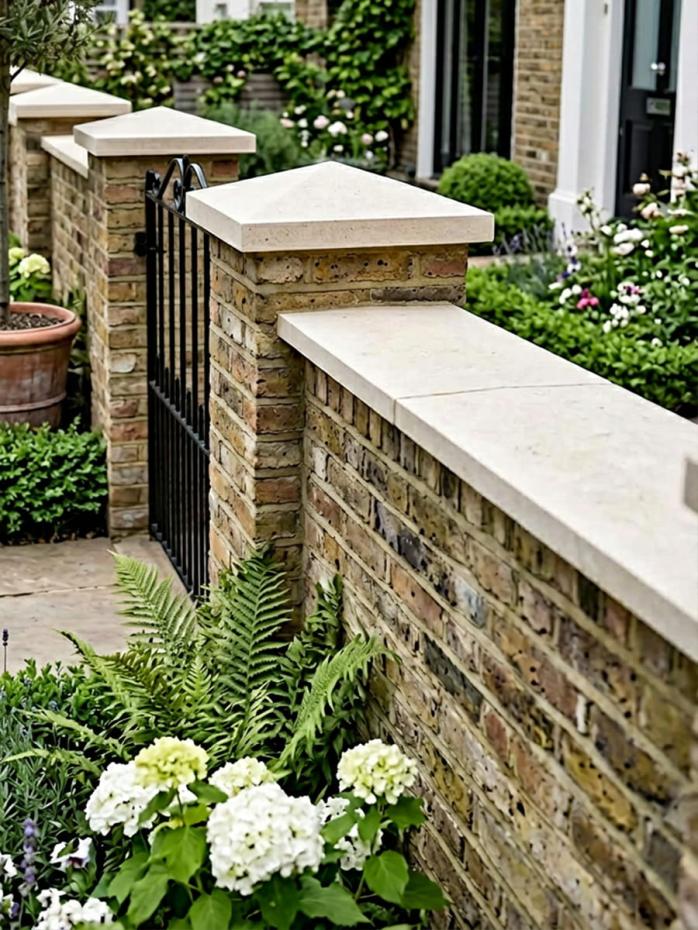 Dijon Limestone Pyramid Pier Caps - 450x450x60mm