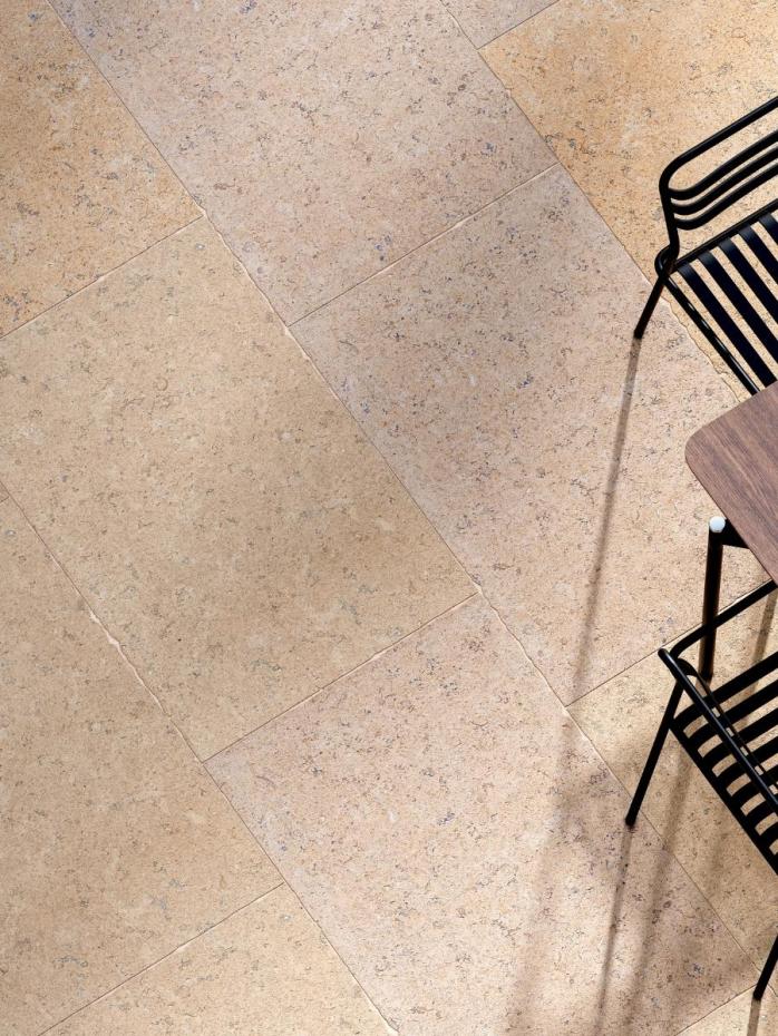 Dijon Antique Chiselled Edge Porcelain Paving Slab - 900x600x20mm