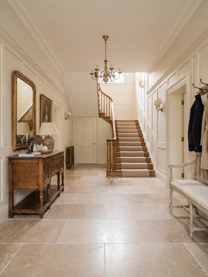 Dijon Brushed & Tumbled Limestone Tiles - 900x600x15mm
