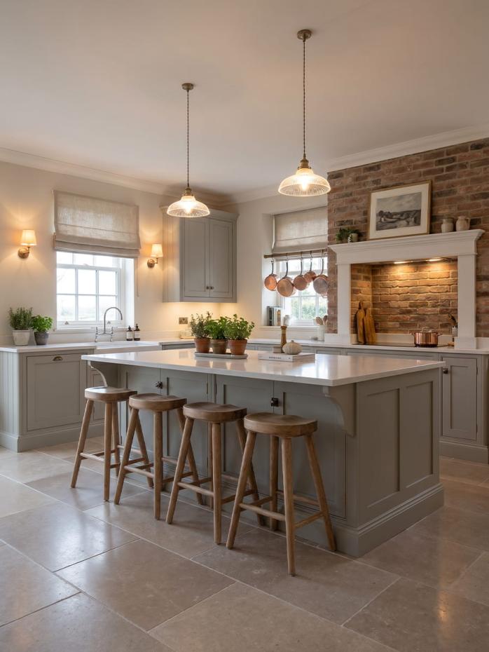 Dijon Honed Tumbled Limestone Tiles - 900x600x15mm