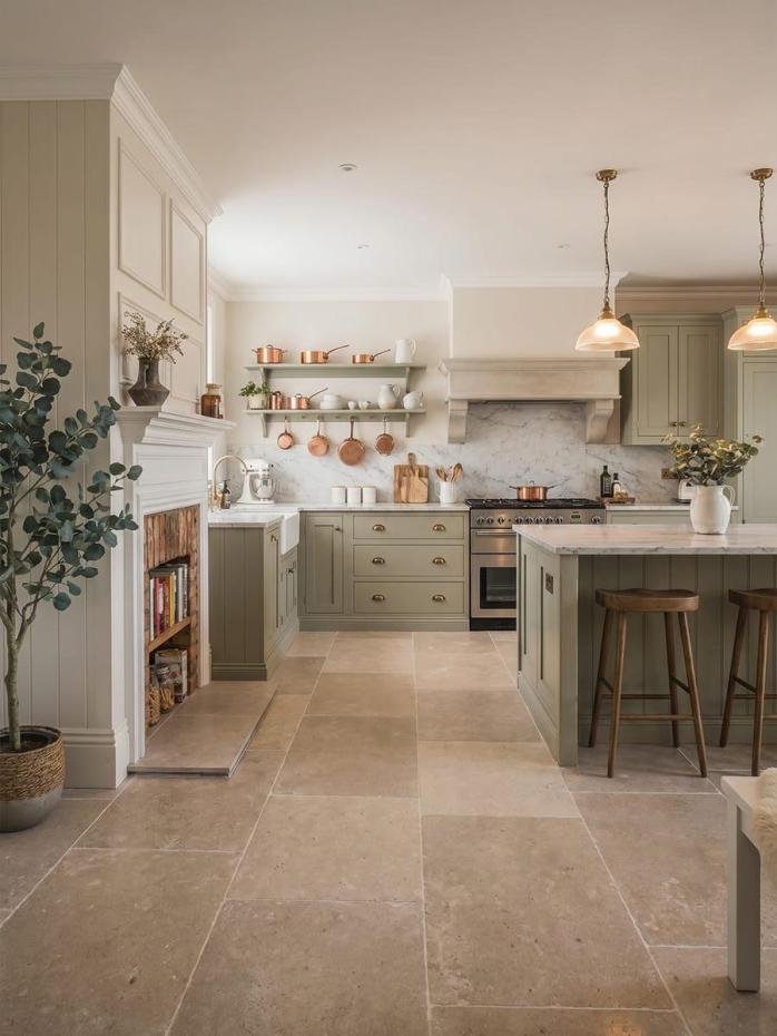 Dijon Honed and Tumbled Natural Limestone Tiles - 600x400x15mm