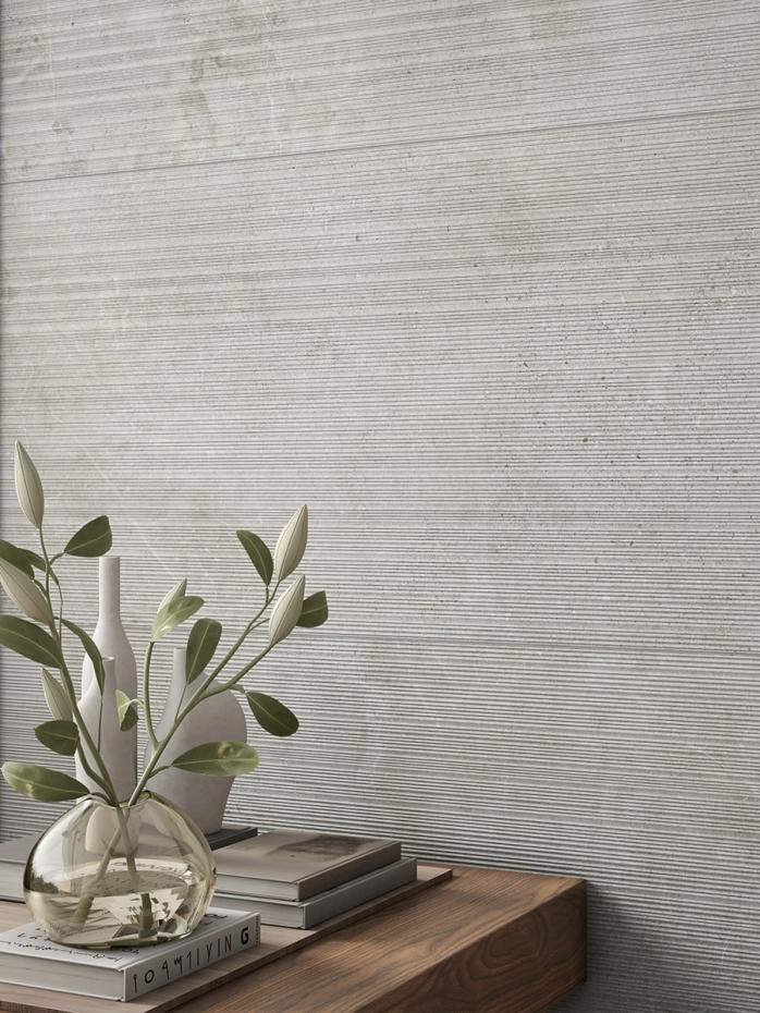 Dome Ash Decor Textured Porcelain Tiles - 1200x600x9mm