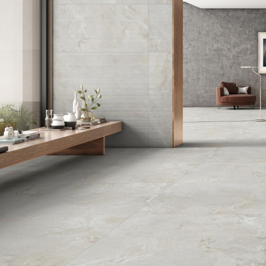 Dome Ash Decor Textured Porcelain Tiles - 1200x600x9mm