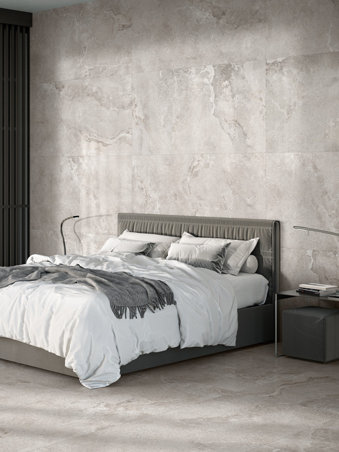 Dome Ash Non Slip Tile - 800x800mm