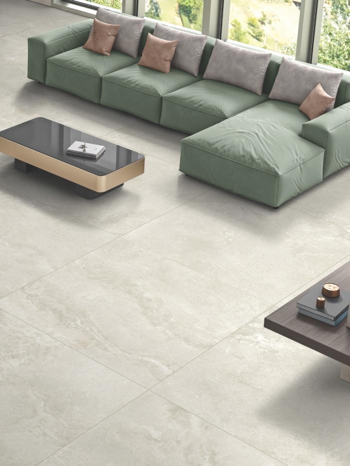 Dome Bone Porcelain Tile - 1200x1200mm