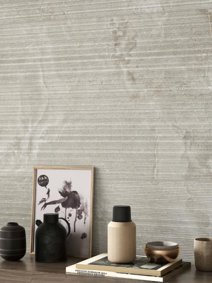 Dome Bone Decor Textured Porcelain Tiles - 1200x600x9mm