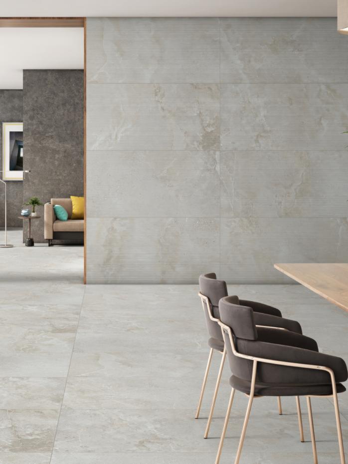 Dome Bone Decor Textured Porcelain Tiles - 1200x600x9mm