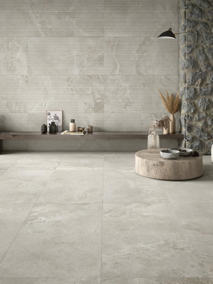 Dome Bone Decor Textured Porcelain Tiles - 1200x600x9mm