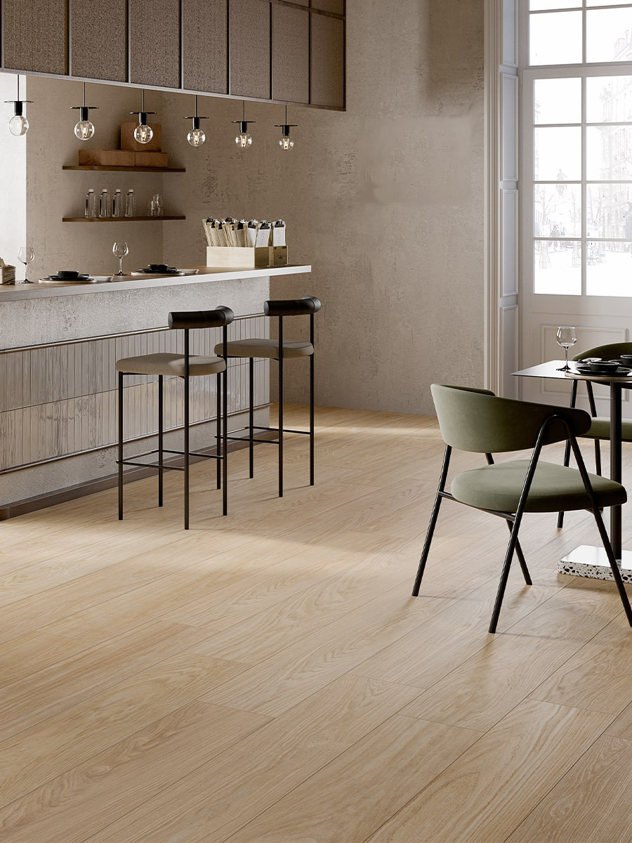 Dream Ecru Italian Extra Long Wood Effect Tile - 1500x240mm