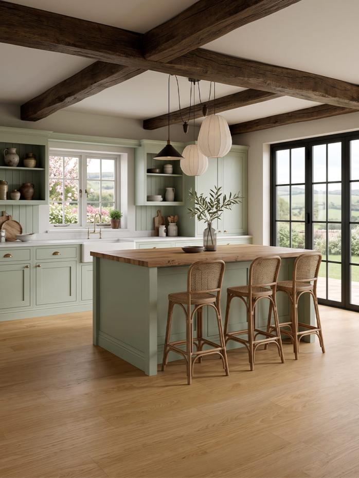 Dream Honey Italian Extra Long Wood-Effect Plank - 1500x240mm