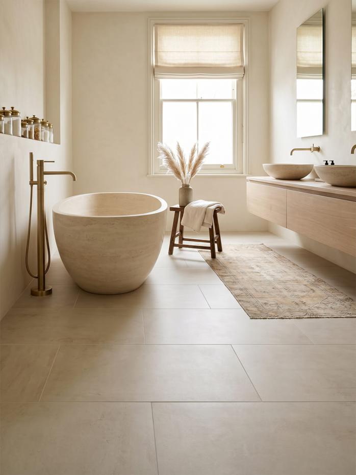 Dylon Marfil Porcelain Tile - 1200x600mm