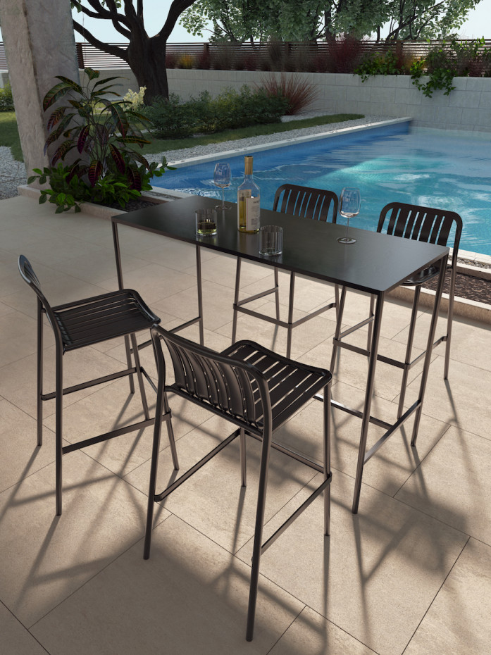 outdoor high table and chairs bunnings