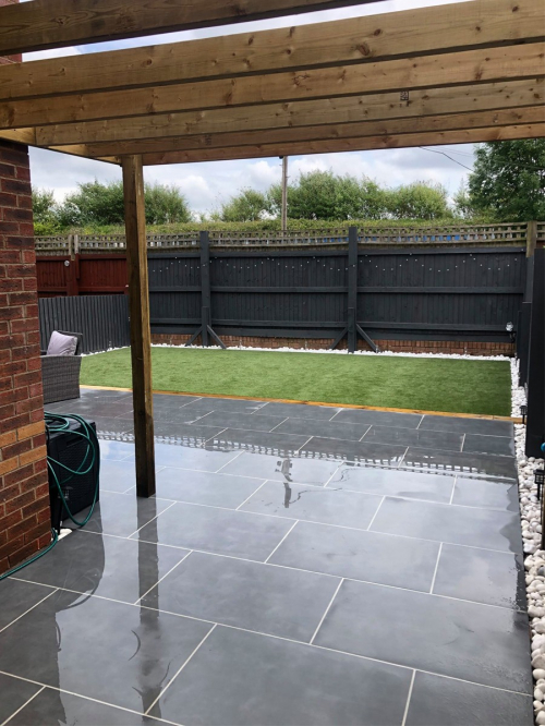 Dark grey Paving Slabs Outdoor Porcelain Paving Slabs Porcelain Patio Slabs