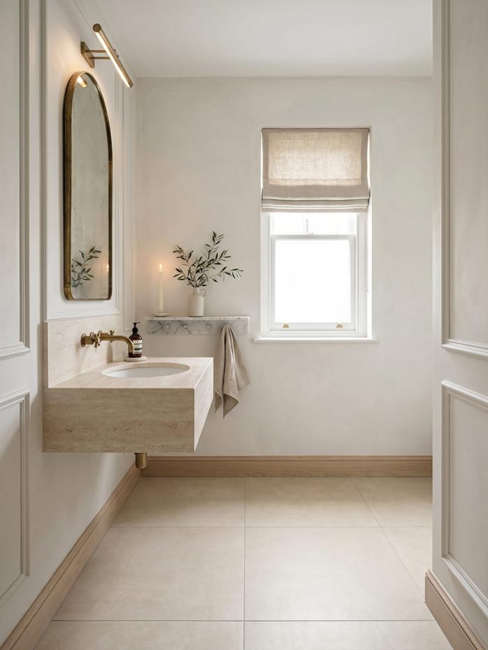 Eclipse Ivory Porcelain Tile - 800x800mm