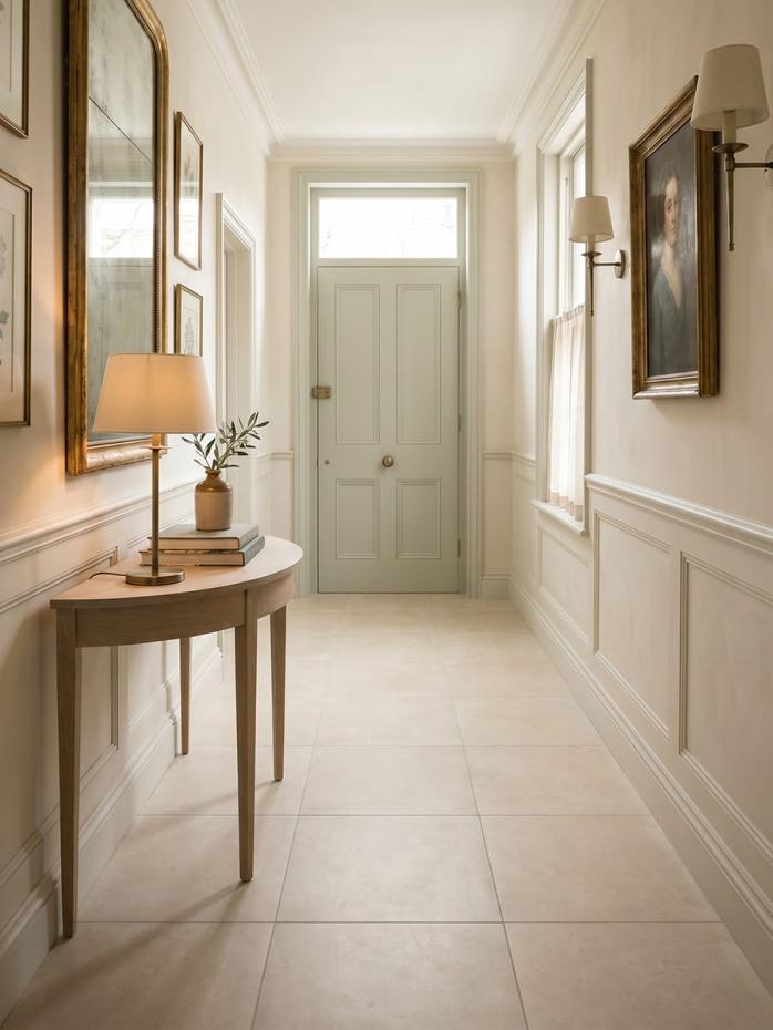 Eclipse Ivory Porcelain Tile - 800x800mm