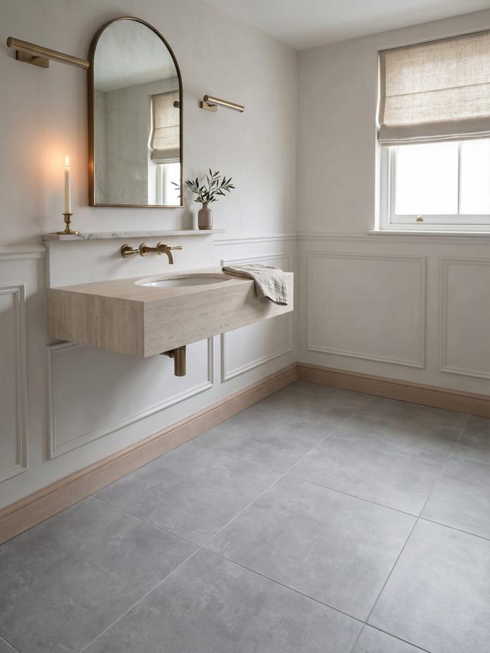 Eclipse Silver Matt Porcelain Tile - 600x600mm