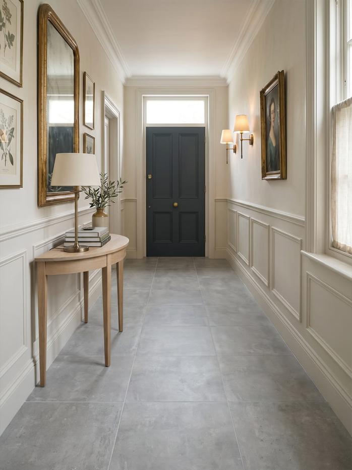 Eclipse Silver Matt Porcelain Tile - 600x600mm