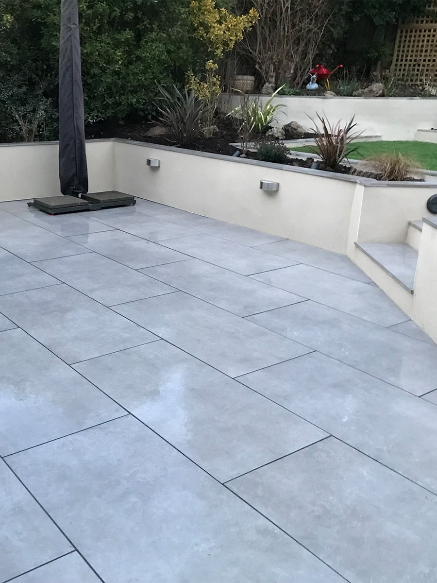 Eclipse Silver Outdoor Porcelain - 1200x600x20mm