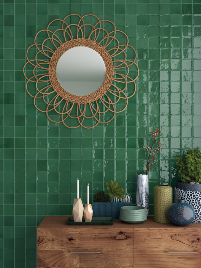 Square Wall Tiles | Green Gloss Wall Tiles | Porcelain Tiles | Bathroom  Wall Tiles| Kitchen Wall Tiles