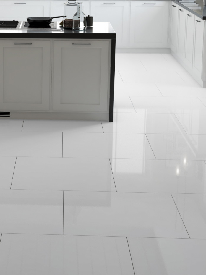 White Floor Tiles Wall Tile, Large Black And White Kitchen Floor Tiles