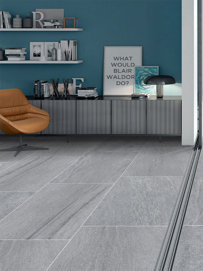 Everest Gris Outdoor Porcelain Paving Slabs - 1200x600x20mm