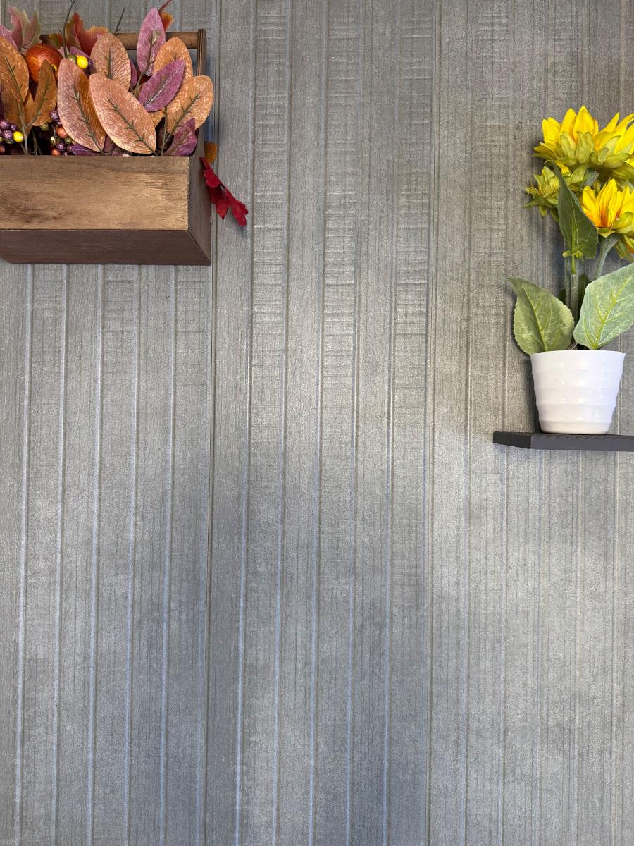 Filo Grey Decor Porcelain Wall Tiles - 1200x300mm
