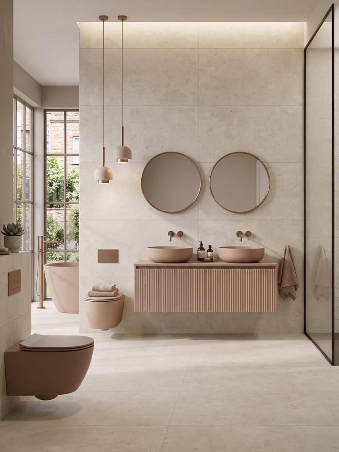 French Stone Honed Porcelain Tile - 1200x600mm
