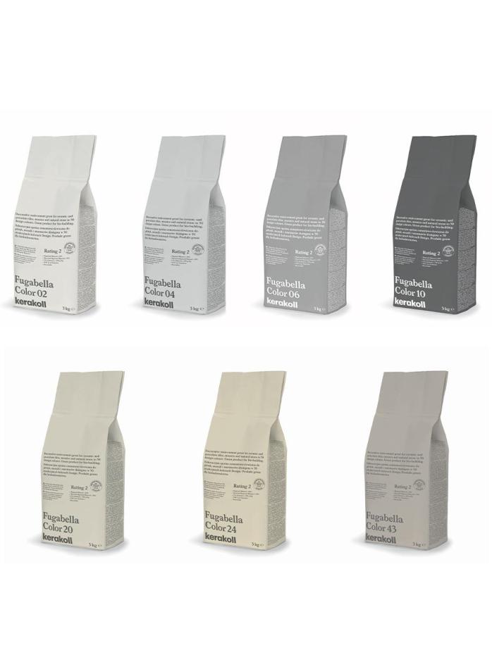 Kerakoll Fugabella Color Resin-Cement Outdoor Grout - 9kg Bag (Colour Choices)