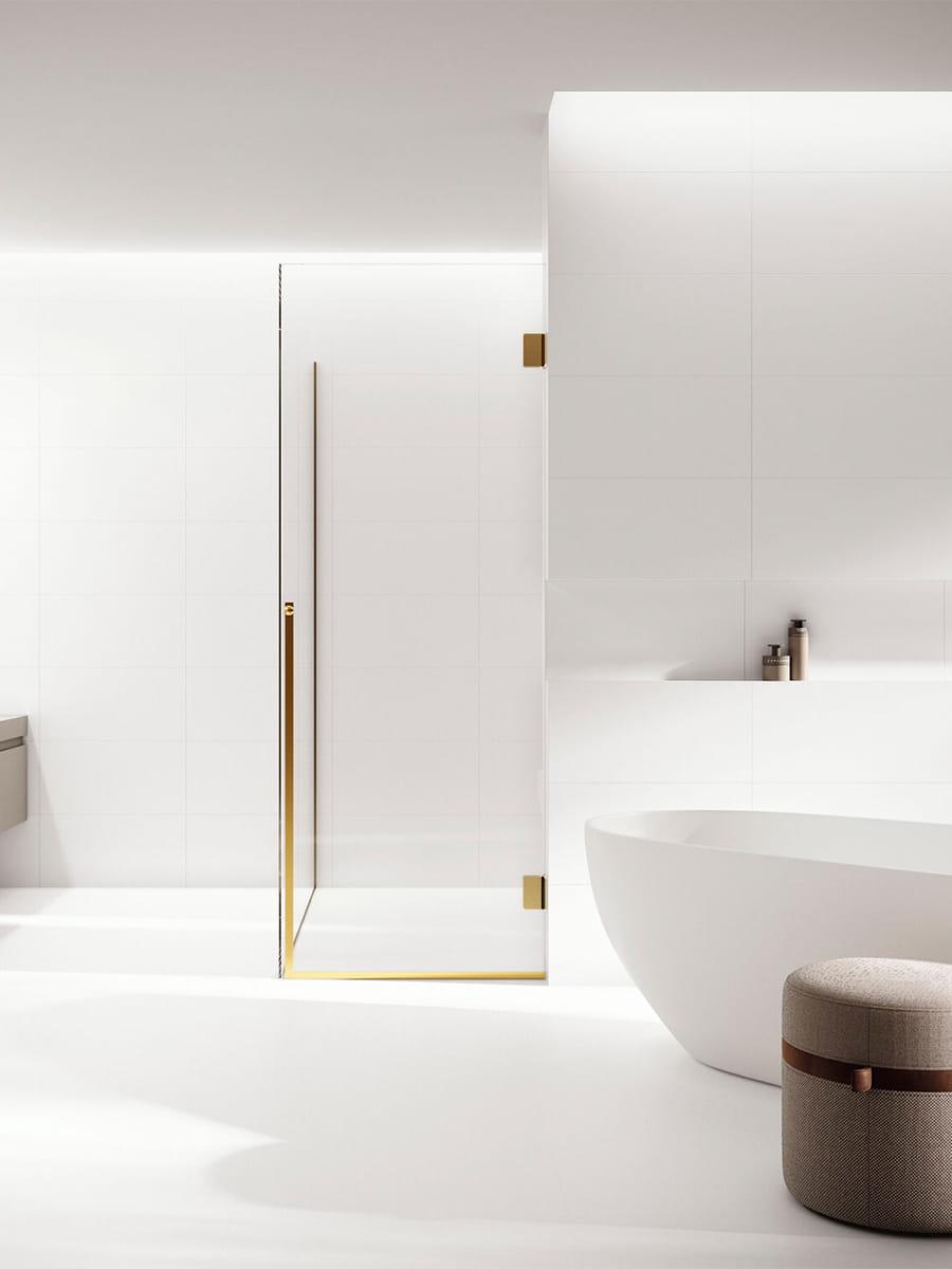 Glacier White Marble Effect Matt Porcelain Tile - 600x300mm Glacier White Marble Effect Matt Porcelain Tile - 600x300mm