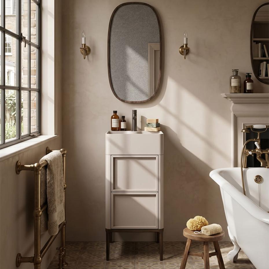 Goa Freestanding Bathroom Vanity Unit - 400mm