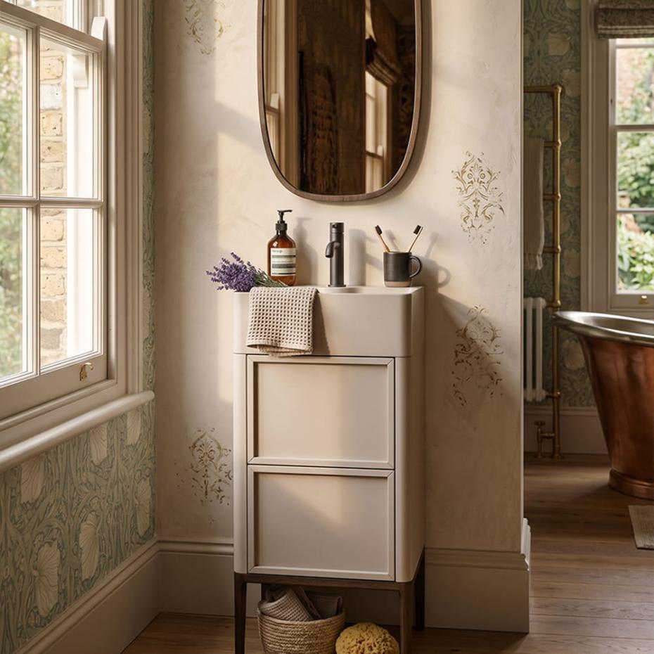 Goa Freestanding Bathroom Vanity Unit - 400mm
