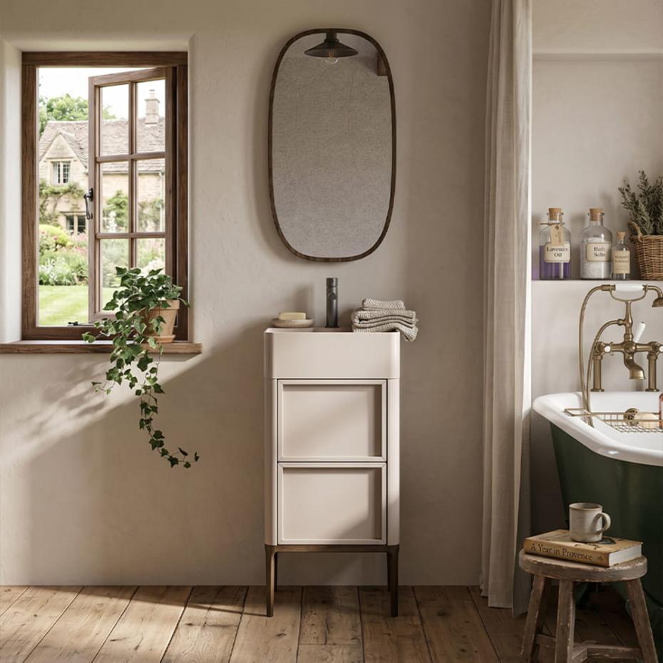 Goa Freestanding Bathroom Vanity Unit - 400mm
