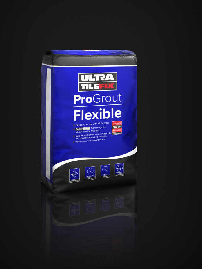 Ultra Tile Fix ProGrout Flexible Wall & Floor Grout - 3kg