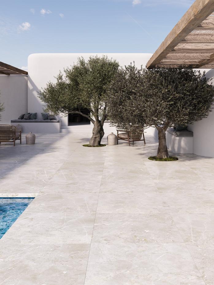 Highlands Nature King Size Outdoor Porcelain Paving Slabs - 800x800x20mm