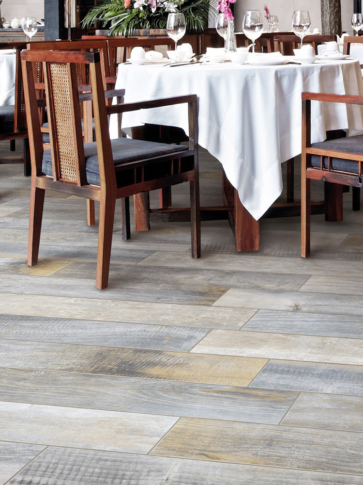 Inwood Sky Italian Wood Effect Floor Tile - 1000x150mm