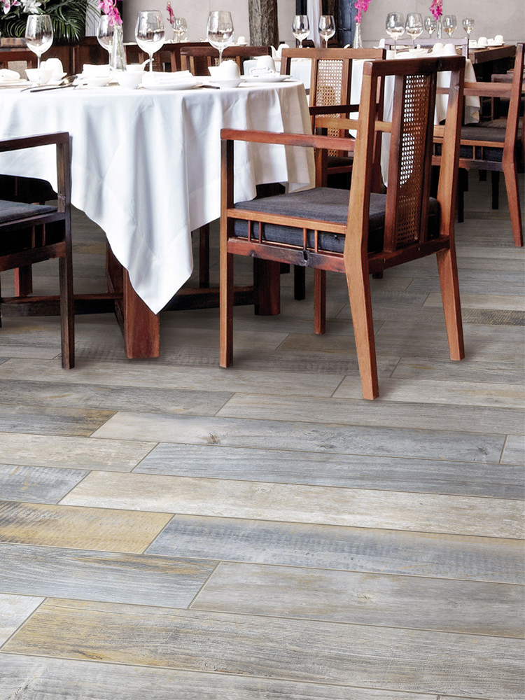 Inwood Sky Italian Wood Effect Floor Tile - 1000x150mm
