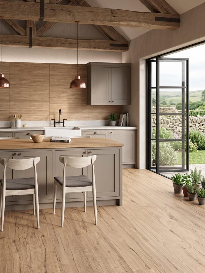 Jackson Honey Wood Effect Tile - 240x1510x9mm