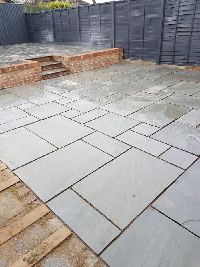 Kandla Grey Sandstone Grey Indian Sandstone Mix Size Pack