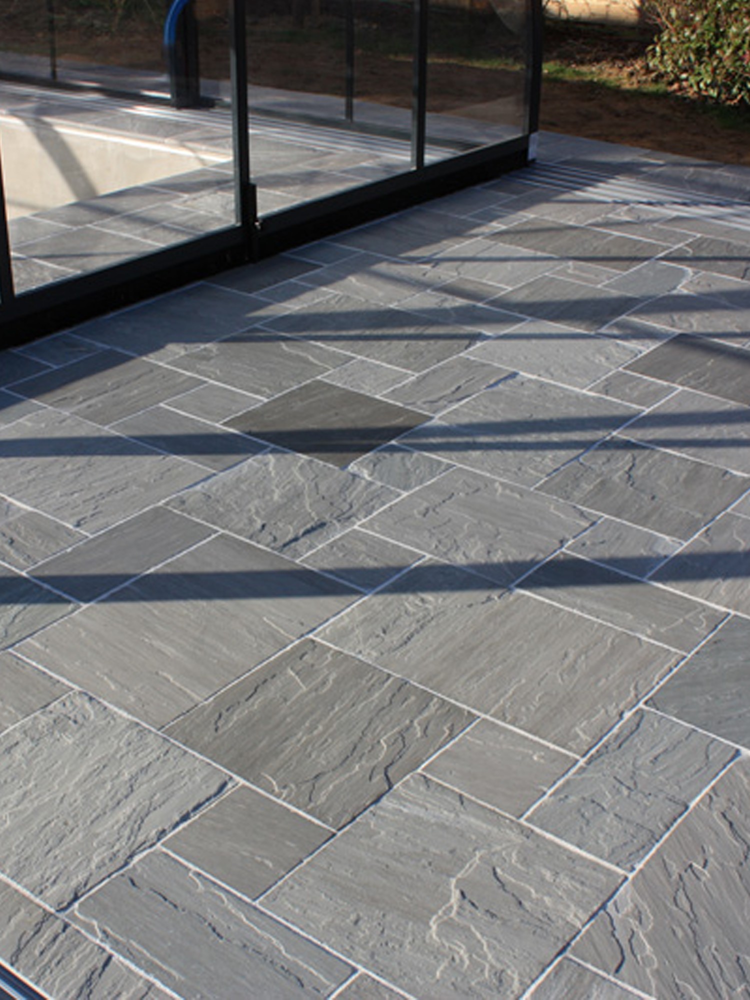 Kandla Grey Sandstone Kandla Grey Indian Sandstone Paving Slabs